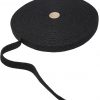 VELCRO-Back-To-Back SCHWARZ 25mm (25m-Rolle) vk195