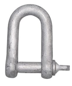 SCHÄKEL verzinkt gerade 6 mm (10-St.Pack)