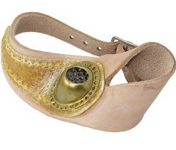 Segelm.-Handschuh Schnalle+Mess.gesch.Stichpl.RECH