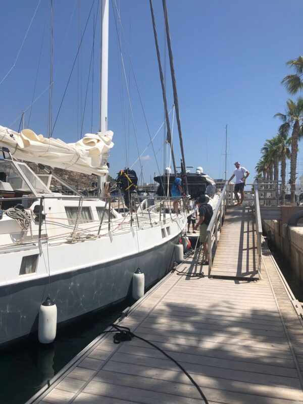 Überführung “Amy 2” von Alicante nach Brest Tag2 2