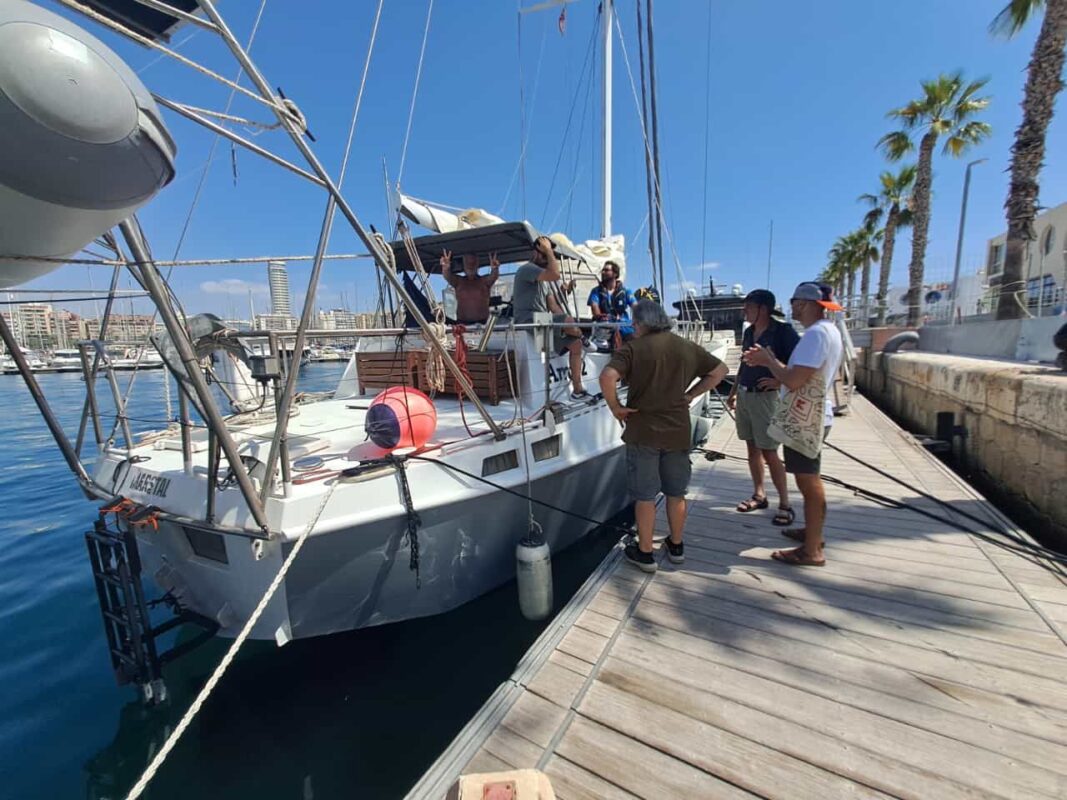 Überführung “Amy 2” von Alicante nach Brest Tag2 4