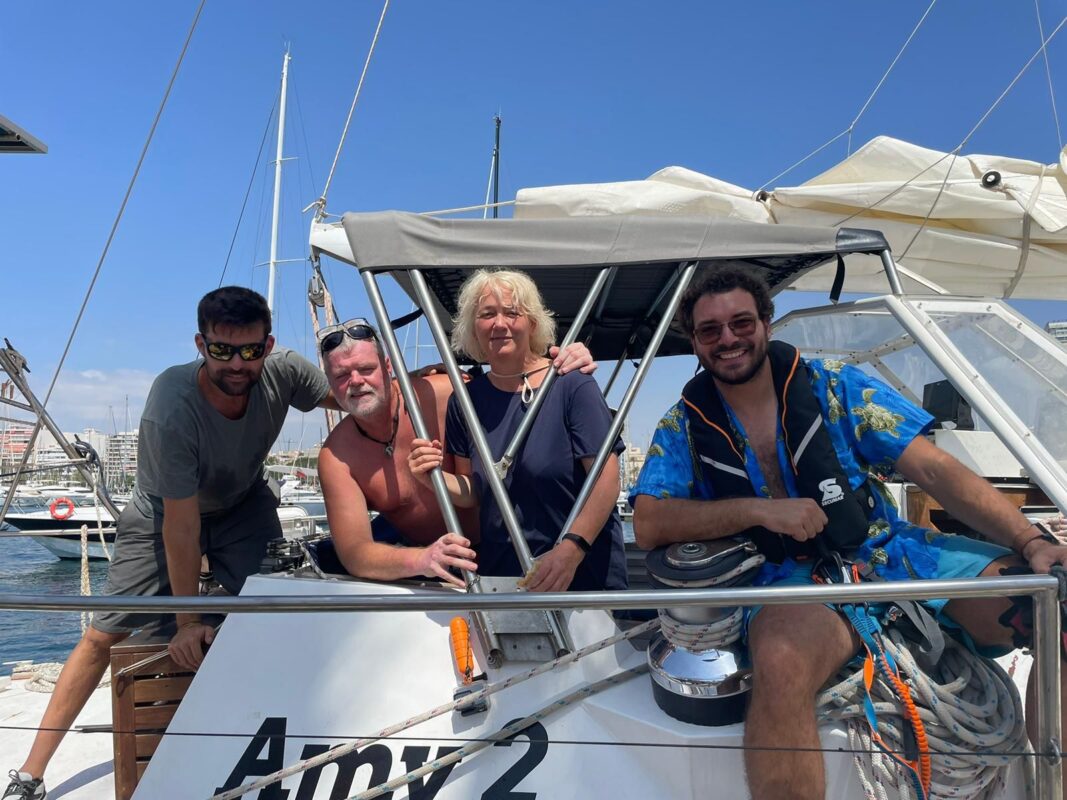 Überführung “Amy 2” von Alicante nach Brest Tag2 5