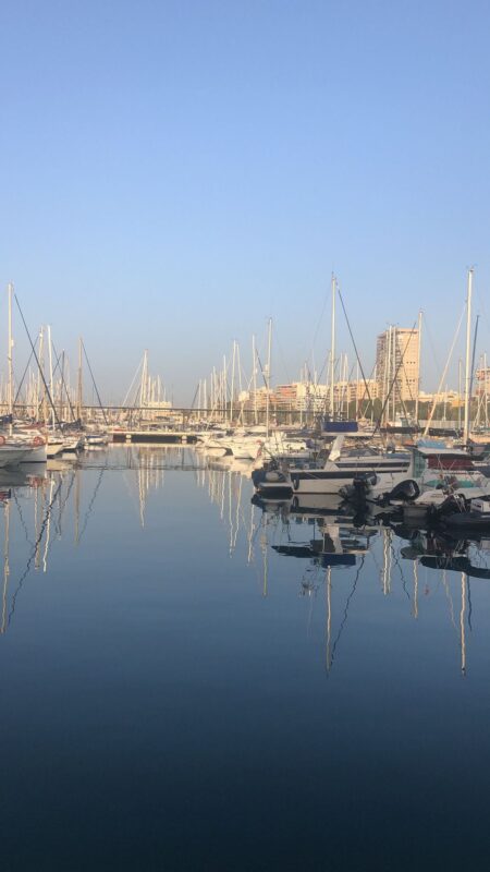 Überführung “Amy 2” von Alicante nach Brest Tag3 1 Hafen Alicante