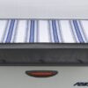 Arcryl-Fenstermarkise Dessin C Zum Abspannen wird Zubehör-Markisengestänge benötigt.