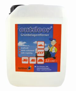 Outdoor Grünbelagentferner 2,5 Liter Holzverkleidung