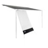 Thule Sun Blocker Front G2 Vorderwand 100x170 cm Schaffen Sie durch einen oder mehrere Smart Blocker zusätzliche Privatsphäre unter Ihrer Markise. Außerdem schützen diese Produkte vor Sonne