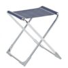 Dukdalf Hocker SOUL blau 4611 Stabiler Klapphocker mit Gestell aus Aluminium.