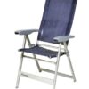 Dukdalf Sessel DOLCE blau 4611 Klappsessel mit 10-fach verstellbarer Rückenlehne.