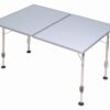 Dukdalf Tisch MAJESTIC Twin 120 x 80 cm Der Tisch der Zukunft! Mit stufenloser Höhenverstellung QUICKGRIP.