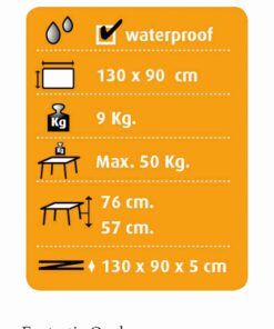 Dukdalf Tisch MAJESTIC Twin 120 x 80 cm Dukdalf Tisch MAJESTIC Twin 120 x 80 cm – Bild 2