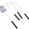 Grillbesteck 3tlg Grillbesteck 3-teilig. Dreiteiliges Grillbesteck bestehend aus Fleischgabel