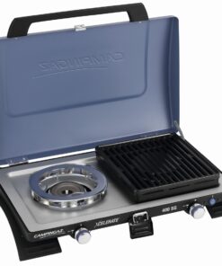 Campingaz Xcelerate Kocher 400-SG Caravan 30 mbar Die leistungsstarke Xcelerate Brennertechnologie stellt hohe Leistung und schnelles Kochen auch unterwegs sicher.
