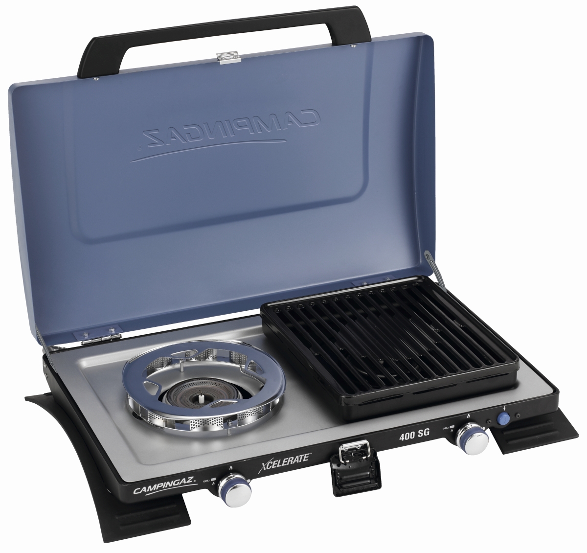 Campingaz Xcelerate Gaskocher 400 SG Tischkocher mit gehobener Ausstattung.