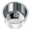 CAN Spüle rund, INOX D. 330 mm, T. 180 mm CAN Spüle LA1417.