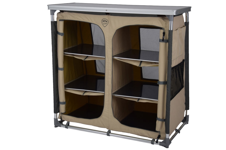 DEFA Vorratsschrank 102x57x98 beige DEFA Vorratsschrank.