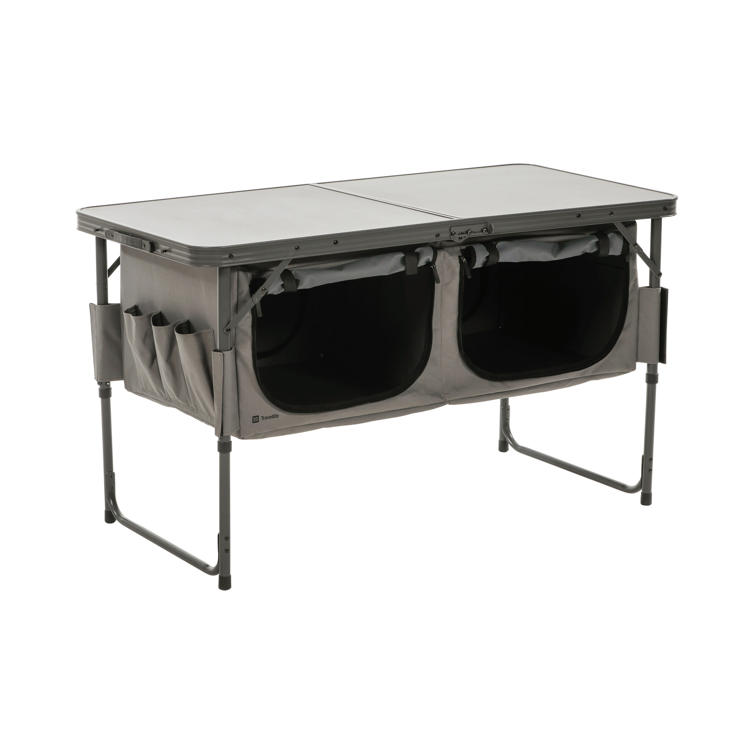 Travellife Vorratsschrank TOLEDO breit dark grey Vorratsschrank TOLEDO