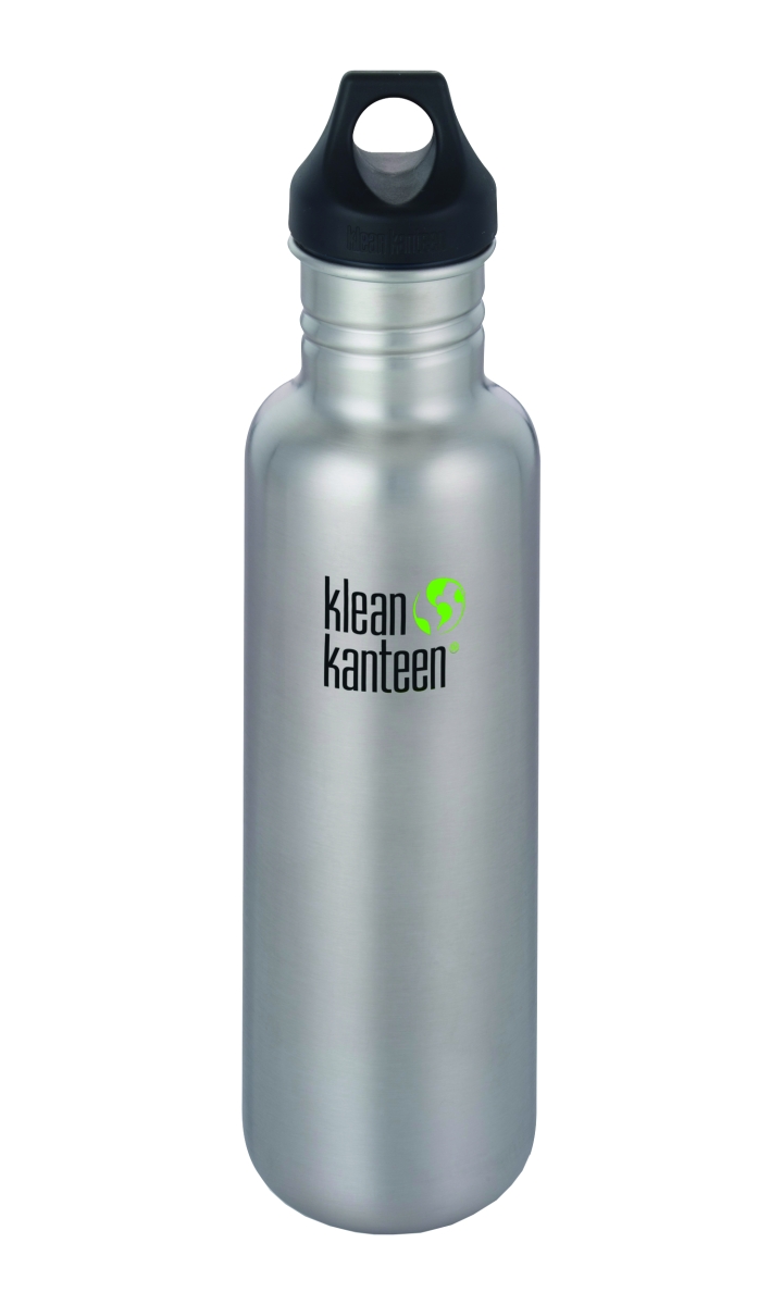 klean kanteen Trinkflasche silber 0,8 l Trinkflasche Classic Einwandig. Die Wahl für plastikfreie Trinkflaschen. Eigenschaften: Absplitterfestes Klean Coat Finish