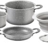 Brunner Topfset GOURMET ROCK 9+1 ø 24 9-teiliges Topfset bestehend aus 1 Topf ø 24 cm - 4