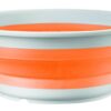 Brunner Faltbarer Sieb FOLD-AWAY COLANDER orange Faltbares Sieb aus pflegeleichtem