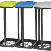 Müllsackständer BIO BOY DIFCOL 3er Set Müllsackständer BIO BOY DIFCOL. Modular kombinierbare Müllsackständer zur richtigen Mülltrennung. Kompakt transportierbar. Passend für Müllsäcke mit bis zu 50 l Volumen. Material Kunststoff mit farblich differenzierten Deckeln. Sehr schneller Auf-/Abbau. Lieferung im 3er Set. Abmessungen 99 x 28