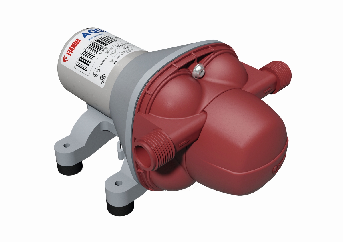 Wasserpumpe AQUA F (10 l) Selbstansaugende Membranpumpe mit vier Kammern für einen konstanten Lauf und hoher Förderleistung.