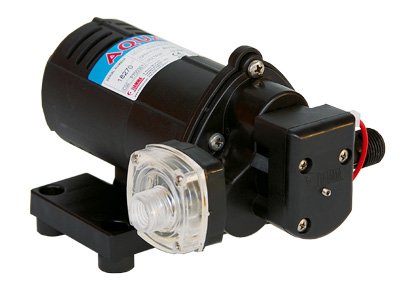 Wasserpumpe AQUA 8 (10 l) Die selbstansaugende Pumpe mit integriertem Filter und Silent Plate zur Vibrationsdämpfung.