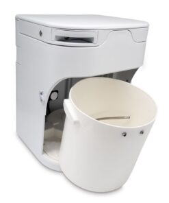 OGO Kompakte Trenntoilette lässt sie sich außerdem noch besser in Ihr Wohnmobil