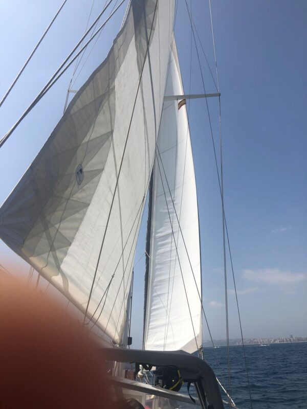 Überführung “Amy 2” von Alicante nach Brest Tag3 8 Auf See