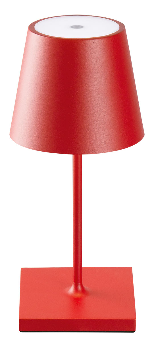 Sigor Akku-Tischleuchte NUINDIE Mini rot NUINDIE mini Akku-Tischleuchte.