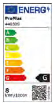 ProPlus Pendelleuchte LED faltbar 20 cm 11,8 W 24 SMD LEDs. Verbrauch 11