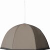 Schirmlampe SIXRAY beige 6-armige