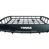 THULE CANYON XT schwarz Dieser Dachkorb mit seiner robusten und doch eleganten