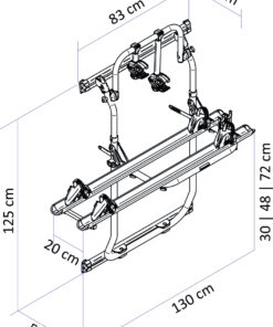 THULE Elite Van XT Ducato ab 2006 2 Räder alu 93208 2018 1