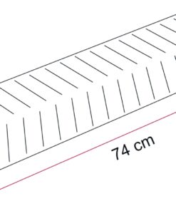 Fiamma Traktionshilfematten Grip-System 2er-Set die für eine erhöhte Sicherheit bei weichem Untergrund sorgen.