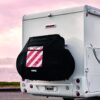 Thule Bike Cover 4 Hochwertige Fahrradschutzhülle - Schützt Ihre Fahrräder beim Transport auf heckmontierten Fahrradträgern für Freizeitmobile. Nicht für auf Deichsel von Wohnwagen