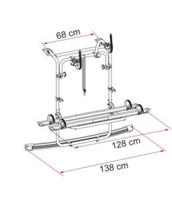 Fiamma CARRY-BIKE VW Caddy 97187 neu 2