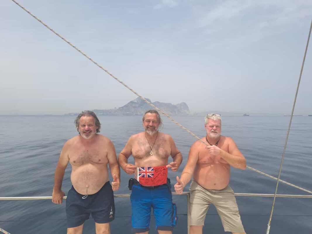 Überführung “Amy 2” von Alicante nach Brest Tag6 Gibraltar