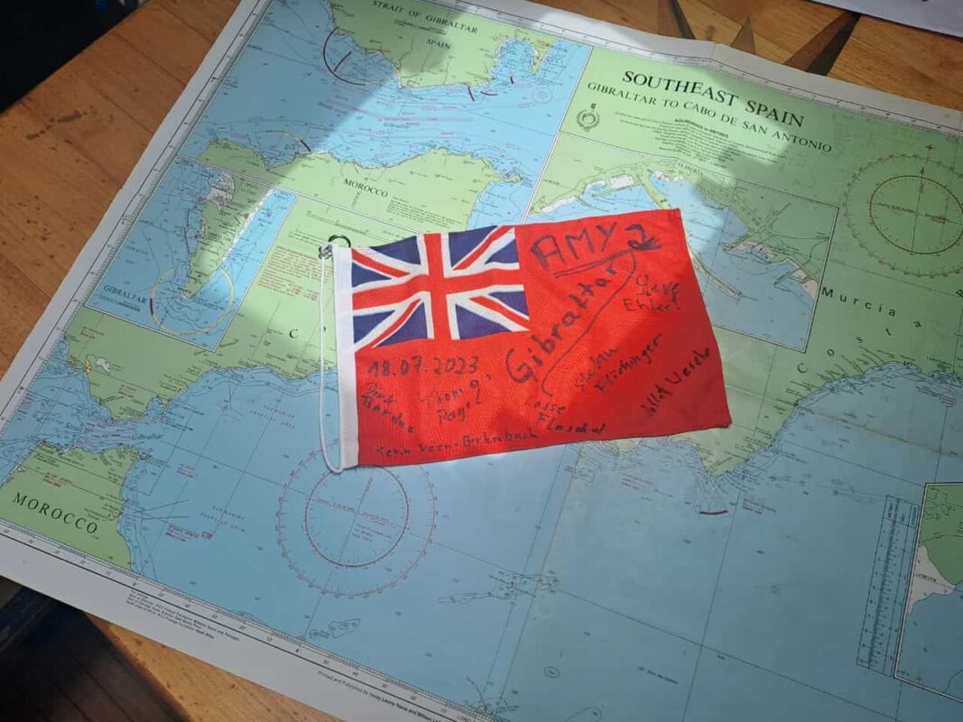 Überführung “Amy 2” von Alicante nach Brest Tag6 Tag6 10