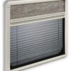 DOMETIC S7P Car Plissee-Rollo 280x380 mm Die plissierte Blende ist perfekt für Dometic S7P Fenster geeignet. Sie ist mit einer einfach plissierten Verdunkelung und einem Fliegengitter ausgestattet