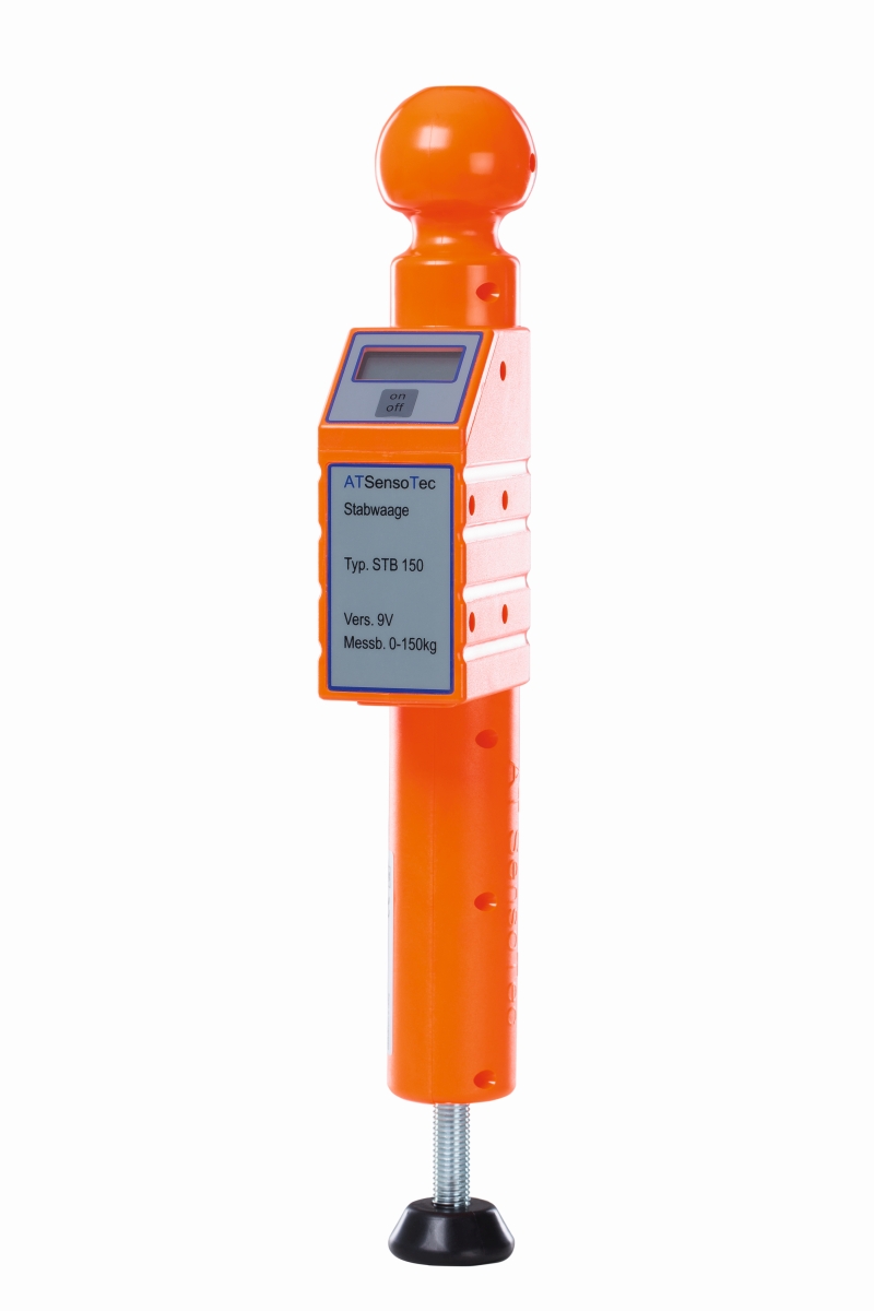 Digitale Stützlastwaage STB 150 Einfache und präzise Messung der Stützlast während des ganzen Beladevorganges.