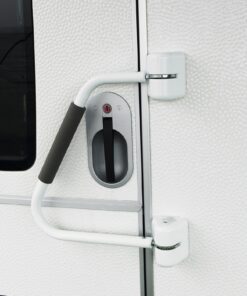 Einstiegshilfe mit einzigartigem Doppelverriegelungsdesign für extra Sicherheit: