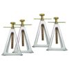 ProPlus Stützbock-Satz Aluminum (4er Set) Zur zusätzlichen und sicheren Stabilisierung des Wohnwagens oder Anhängers.