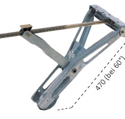 AL-KO Steckstütze Plus 1000 kg kurz 93776_1