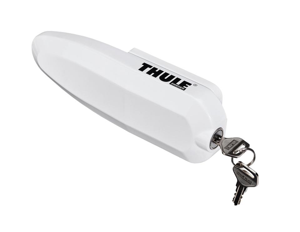 Thule Universal Lock weiß Hochsicherheitsschloss zur Sicherung von Reisemobilen