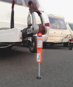 Digitale Stützlastwaage STB 150 B jedoch zusätzlich mit einer Bluetoothschnittstelle und APP zur Gewichtsanzeige für noch einfacheres und sicheres Beladen.