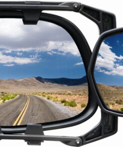Universal-Aufsteckspiegel passend für fast alle Fahzeugspiegel mit verstellbarem Glas.