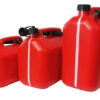 Kraftstoffkanister rot 5 Liter Kraftstoffkanister. Mit Ausgießer und Füllstandsanzeige. Mit UN-Zulassung