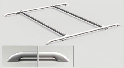 Thule Dachreling Roof Rail Deluxe Aluminium elox. Dachreling mit Ovalprofil.