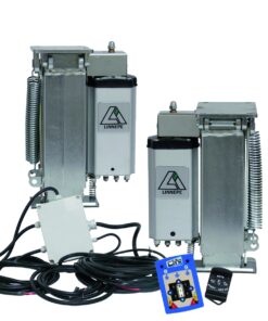 Linnepe AutoLift 2er-Anlage. Zur Heckstabilisierung mit zwei Stützen.