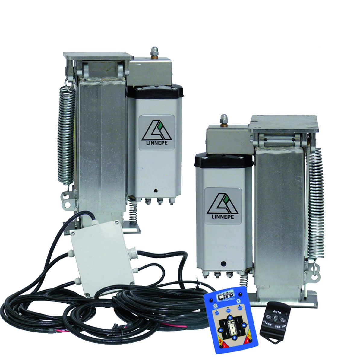 Linnepe AUTOLIFT 2er-Anlage Linnepe AutoLift 2er-Anlage. Zur Heckstabilisierung mit zwei Stützen.